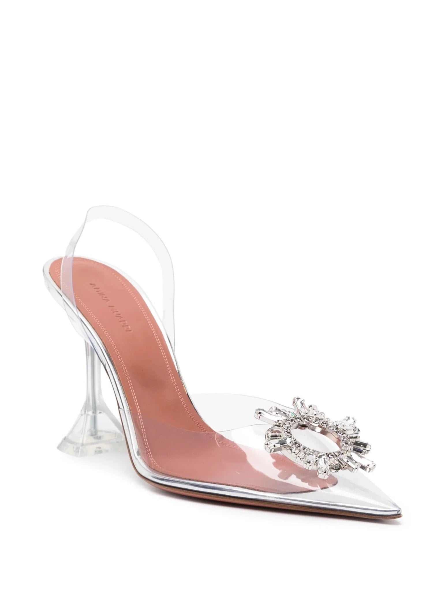 Escarpins slingback Begum talon fin bout pointu vue côté OnlyHeels