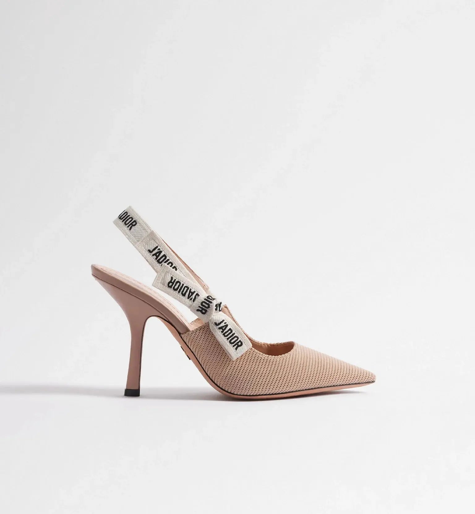 Escarpins slingback J'Adior cuir bordeaux vue de côté OnlyHeels